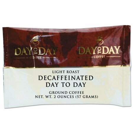 DAY TO DAY COFFEE Pure Coffee, Decaffeinated, 2 oz Pack, 42PK PCO24001